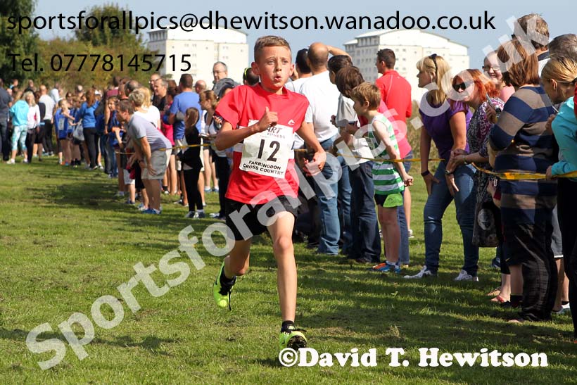 Boys under-11s Sunderland Harreirs Cross Country. Photo: David T. Hewitson/Sports for All Pics
